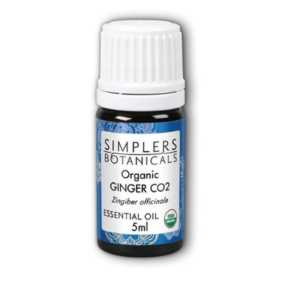 Essential Oil Ginger CO2 Organic Simplers Botanicals 5 ml Liquid