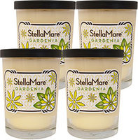 Stella Mare Gardenia Scented 8 oz. Soy Candles