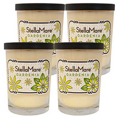 Stella Mare Gardenia Scented 8 oz. Soy Candles