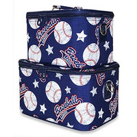 Ever Moda Makeup Train Case Set