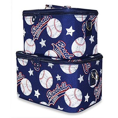 Ever Moda Makeup Train Case Set