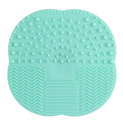 1 Piece Makeup Brushes Set Silicone Cleaning Washing Cleaner Scrubber Mat Pad Cosmetic Make Up Tool Foundation Natural Beauty Palette Eyeshadow Vanity Important Popular Hair Highlights Kit, Type-05
