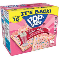 Kellogg's Pop-Tarts Frosted Strawberry Milkshake Toaster Pastries