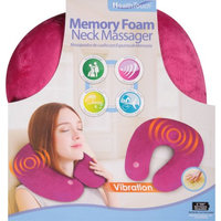 Leader Light Limited Health Touch Memory Foam Neck Massager, Pink