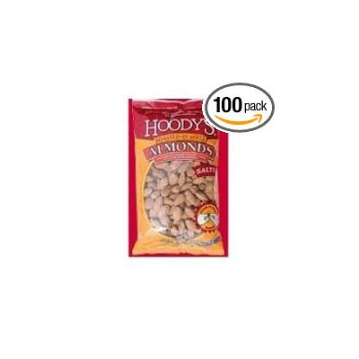 Hoody's 100 PACKS: Hoodys All American Roasted and Salted In Shell Peanut, 1.5 Ounce - 100 per case.