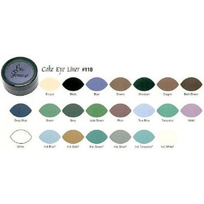 La Femme Cake Eye Liner In Jade Green