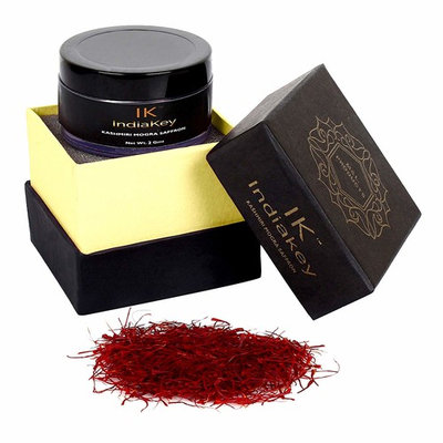 Natural Kashmir Red Saffron Threads, organic saffron spice, Saffron Extract Supplement, Grade A+, Great Gift for Anyone who enjoys Cooking