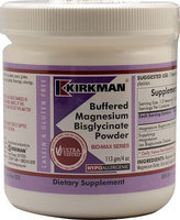 Kirkman Buffered Magnesium Glycinate Powder 4 oz