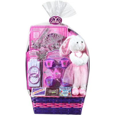 Princess and Pals Easter Basket with Toys and Assorted Candies, 8 pc