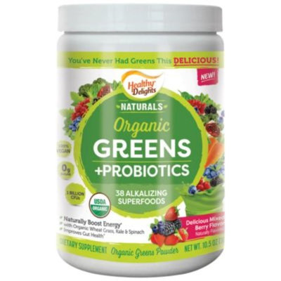 Organic Greens+Probiotics (10.5 Ounces Powder) by Healthy Delights Naturals at the Vitamin Shoppe