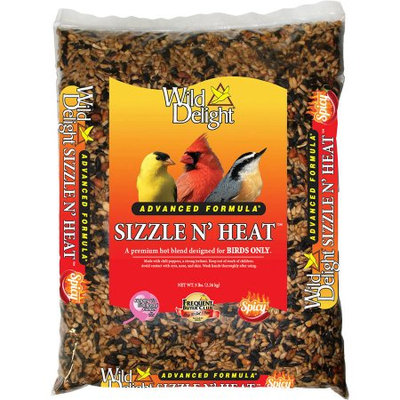 Wild Delight Sizzle N' Heat Songbird Wild Bird Food Sunflower Kernels 5 lb.