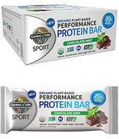 Garden Of Life Sport Organic Plant Based Performance Protein Bars Chocolate Mint