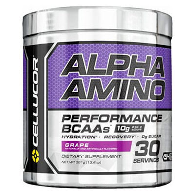 Cellucor Alpha Amino BCAAs Grape 13.4 oz.