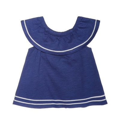 Baby Girls Flounce Top & Heart-Print Leggings, Created for Macy's