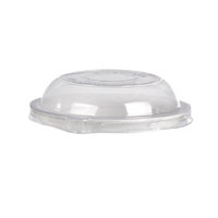 Packnwood 210GPU201L Grease Resistant Dome Lid Clear