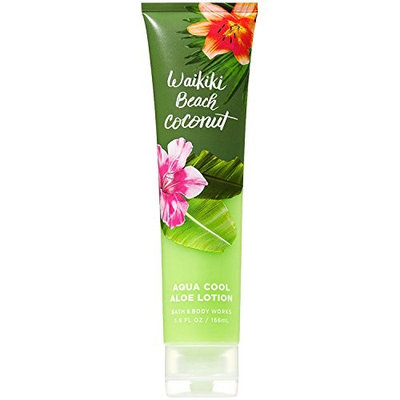Bath & Body Works Aqua Cool Aloe Gel Lotion Waikiki Beach Coconut