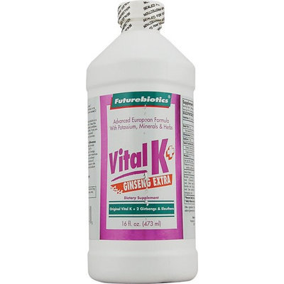 FutureBiotics Vital K Plus Ginseng Extra - 16 fl oz - HSG-264184
