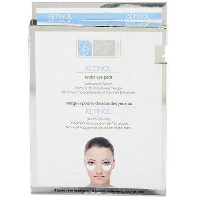 Retinol Under Eye Pads 2 Ct Boxed Anit-Wrinkle Serum, Case of 24