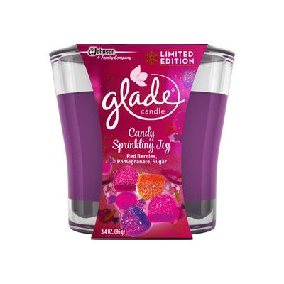 Glade Glade Holiday Candy Sprinkling Joy 3.4 oz Candle 689986
