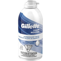 Gillette Foam Barbershop Fresh Shave Foam, 11 oz