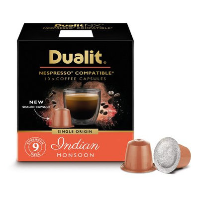 Dualit® 60-Count NX Origins Indian Monsoon Nespresso® Compatible Coffee Capsules