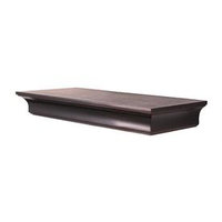 allen + roth 18-in W x 2.75-in H x 8-in D Wood Wall Mounted Shelving 9481137