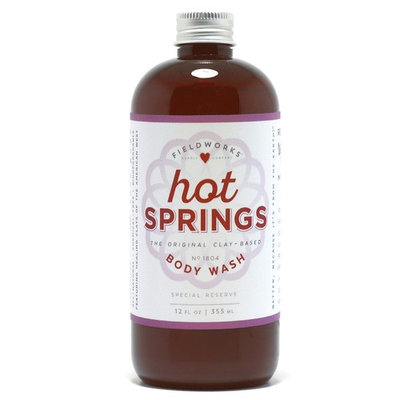 Organic All Natural Body Wash With Essential Oils. Anti-Bacterial, Hypo-Allergenic, Anti - Fungal, Biodegradable. Spa Quality, Concentrated. Hot Springs The Original Clay Based Body Wash.
