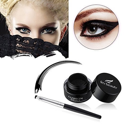 Baomabao Waterproof Eyeliner Shadow Liquid Gel Makeup Cosmetic Brush Brown