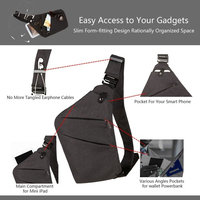 Shoulder Bag Unisex Sling Chest Casual Style BETT