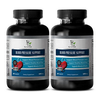 Digestive pills for men - BLOOD PRESSURE SUPPORT - Metabolism booster and energy booster - 2 Bottles 120 Capsules