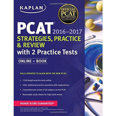 Kaplan PCAT 2016-2017 Strategies, Practice, and Review with 2 Practice Tests: Online + Book (Kaplan Test Prep)