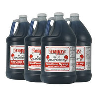 Blue Raspberry Snappy Snow Cone Syrup (4-1 Gallon)
