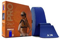 KT Tape 10 in. Pro Precut English Sports Jumbo Tape Roll Sonic Blue