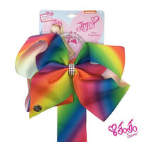 JoJo Siwa Bow Holder Organizer with Sticker Patch Set - Rainbow