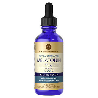 Vitamin World Liquid Melatonin Cherry Flavored