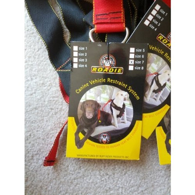 Ruff Rider Roadie Elite Canine Vehicle Restraint System/Utility Harness, Size 7