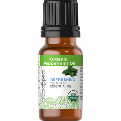 Aromappeal Organic Peppermint Oil-10 ml Oil