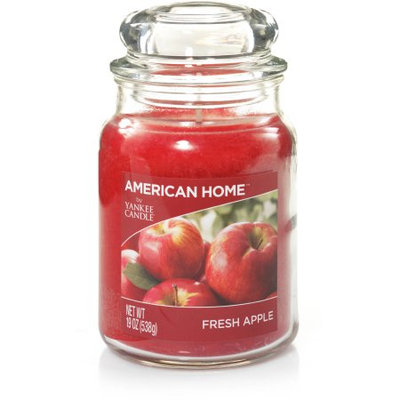 American Home by Yankee Candle Fresh Apple, 19 oz Large Jar