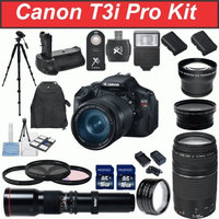 Canon EOS Rebel T3i Digital Camera with 18-135mm IS Lens