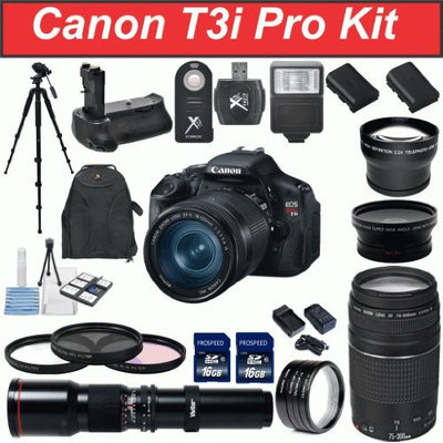 Canon EOS Rebel T3i Digital Camera with 18-135mm IS Lens