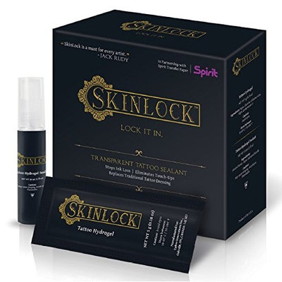 SkinLock Lock It in Transparent Tattoo Sealant - Box of 24