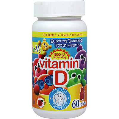 Teelah Corporation Yum-V's Vitamin D -60 Jellies Chewables