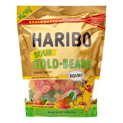 Haribo Sour Gold Bears 1.6 LB Bag