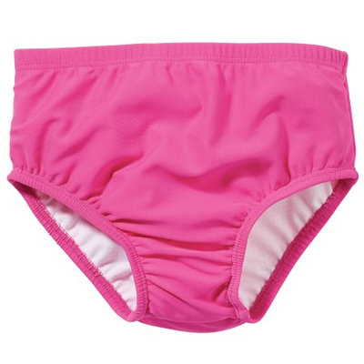 One Step Ahead Sun Smarties Baby Girl Swim Diaper - Solid Pink - Public Pool Approved