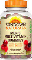 Sundown Naturals Men's Multivitamin Gummies-60 Gummies