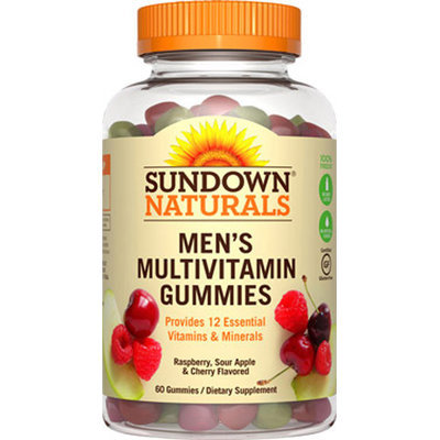 Sundown Naturals Men's Multivitamin Gummies-60 Gummies