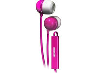 Maxell 190304 In-Ear Buds with Built-in Microphone Pink