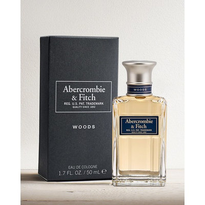 Abercrombie & Fitch Woods Eau De Cologne Spray For Men 1.7 Oz / 50 ml Sealed Box