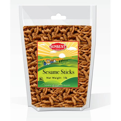 SunBest Everything Sesame Sticks 1 Lb in Resealable Bag (16 Oz)