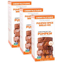 Cherryvale Farms, Pumpkin Spice Bread Baking Mix, Everything But The Pumpkin, Vegan, Dairy-Free, Non-GMO, 17.5 oz (pack of 3)